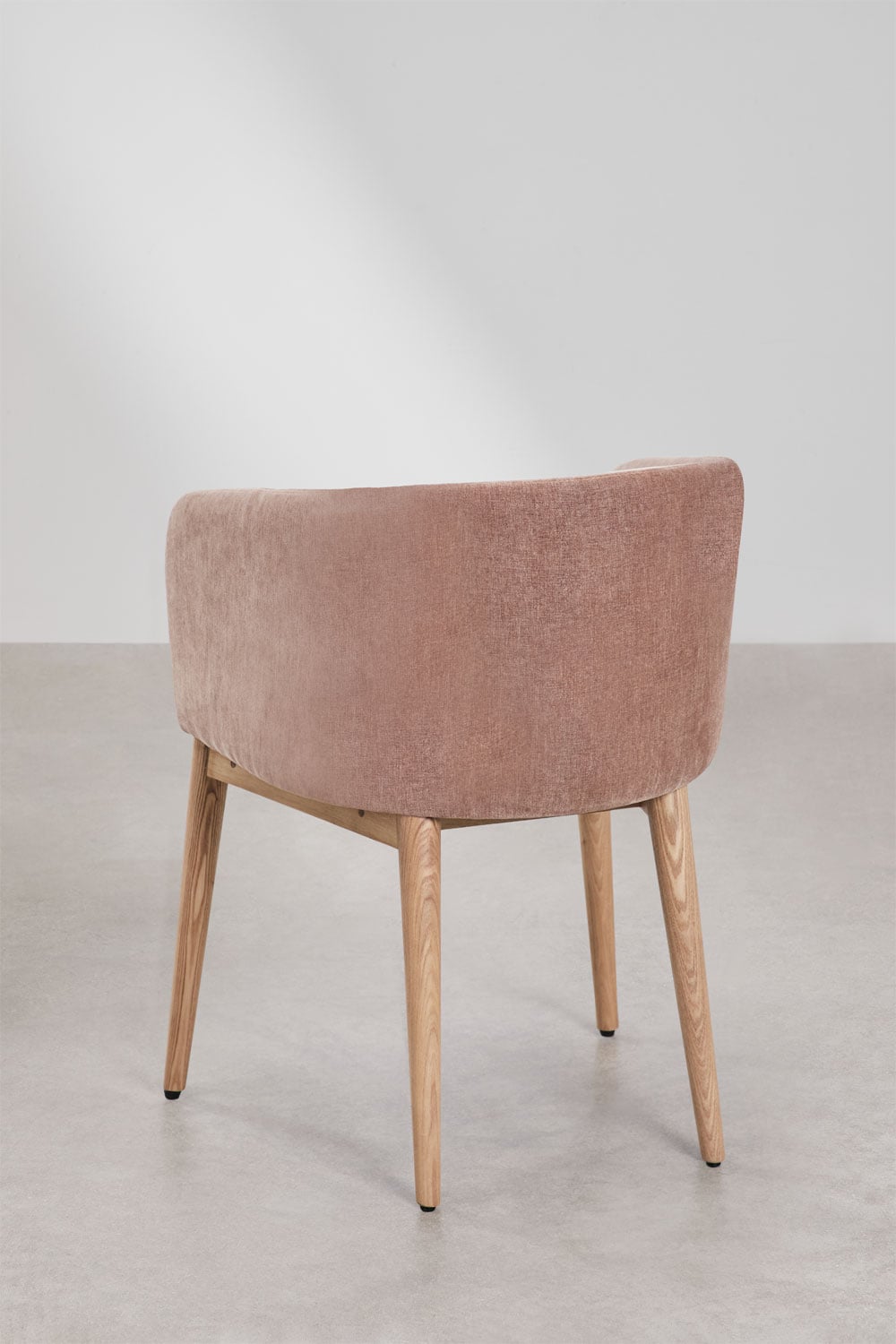 Pack de 2 chaises de salle à manger rembourrées avec accoudoirs Bunia, image de la galerie 5