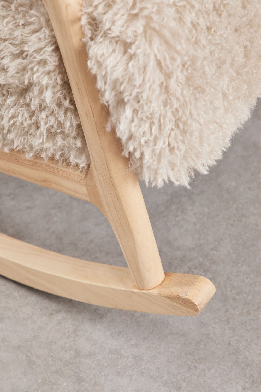 Lot de 2 chaises à bascule rembourrées Maylene, image de la galerie 7