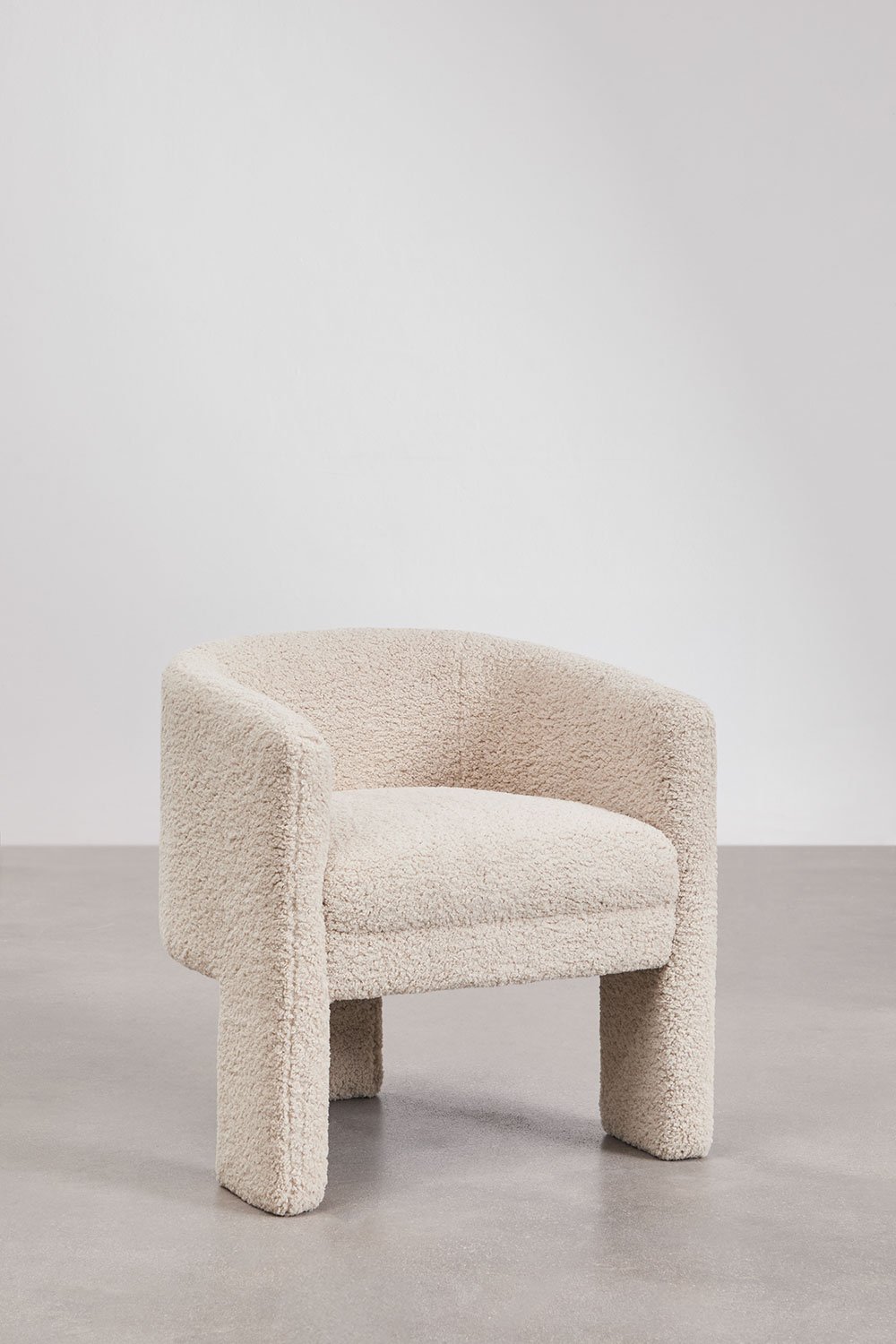 Lot de 2 fauteuils en peau de mouton Irati , image de la galerie 3