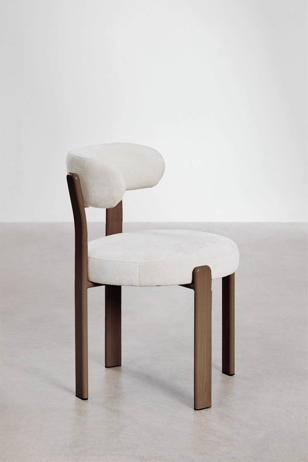 Pack de 2 chaises de salle à manger rembourrées et en fer Jolie, image de la galerie 5