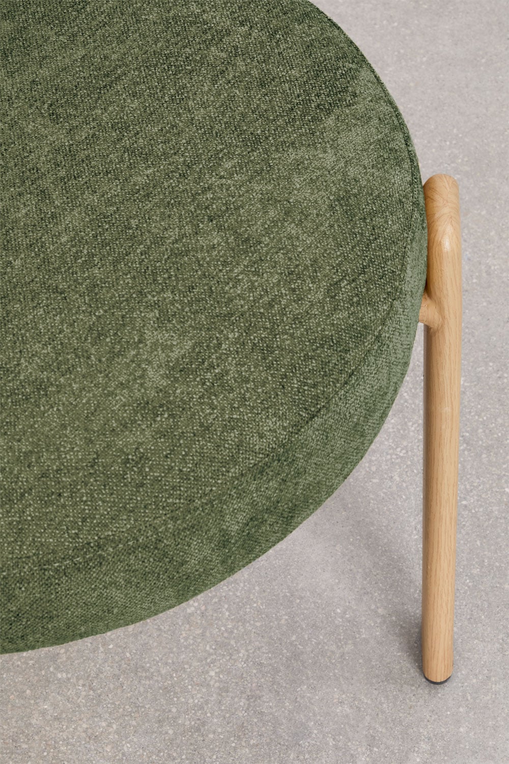 Pack de 4 chaises de salle à manger rembourrées et en fer Jolie, image de la galerie 8