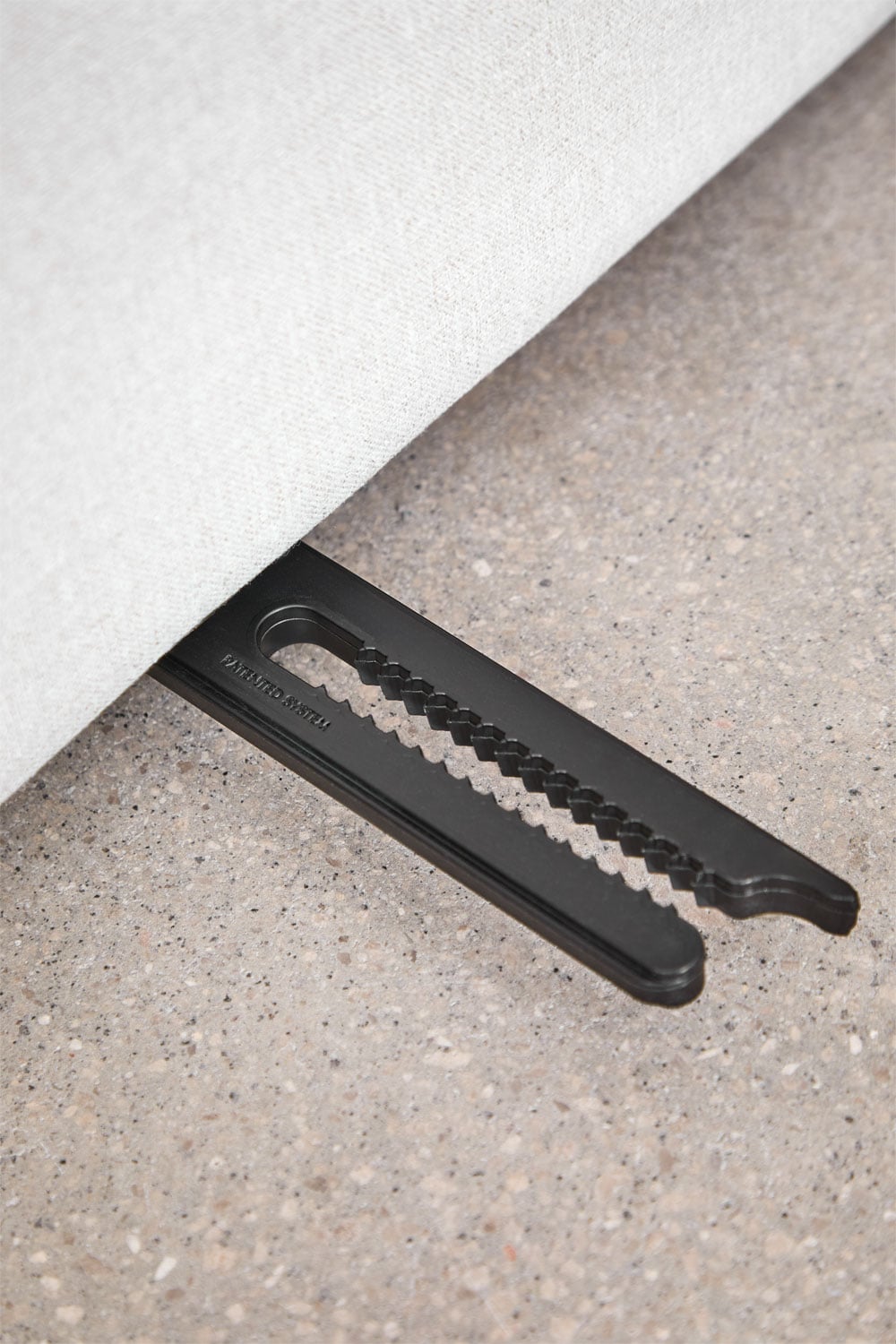 Pouf 90x90 cm pour canapé modulaire en tissu Kata, image de la galerie 4