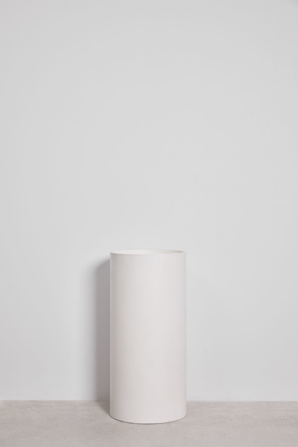 Vasque à poser ronde Ø40 cm en ciment Lublin, image de la galerie 1