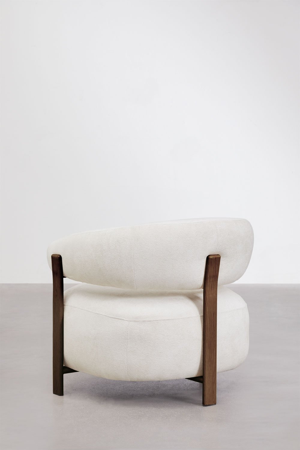 Fauteuil en tissu chenille et fer Jolie, image de la galerie 6