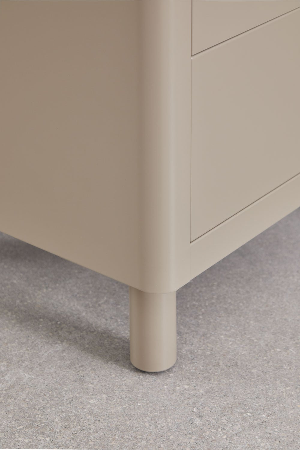 Pack de 2 tables de chevet rectangulaires 45x40 cm en acier Michigan, image de la galerie 7