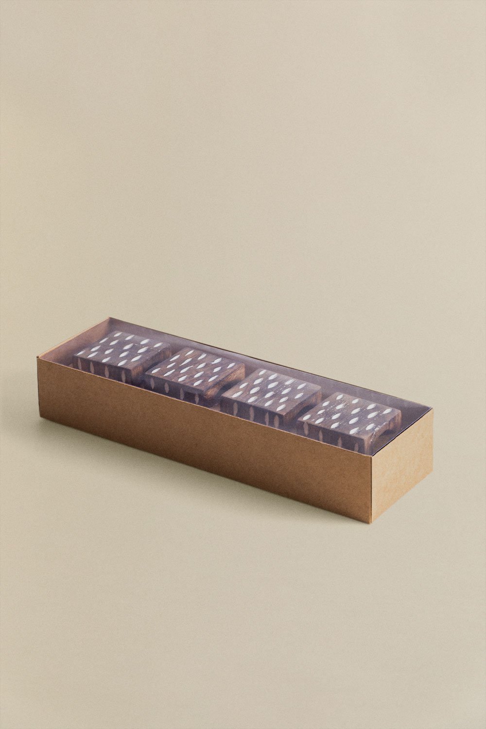 Lot de 4 ronds de serviette en bois Elon, image de la galerie 6