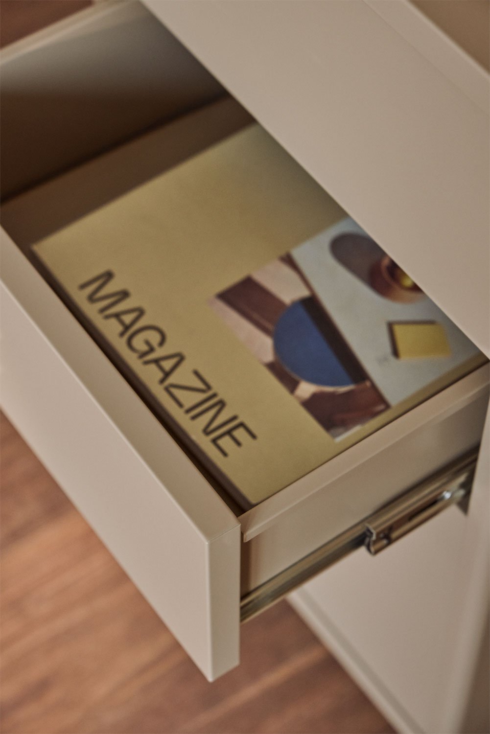 Bureau en acier avec tiroirs Michigan, image de la galerie 2
