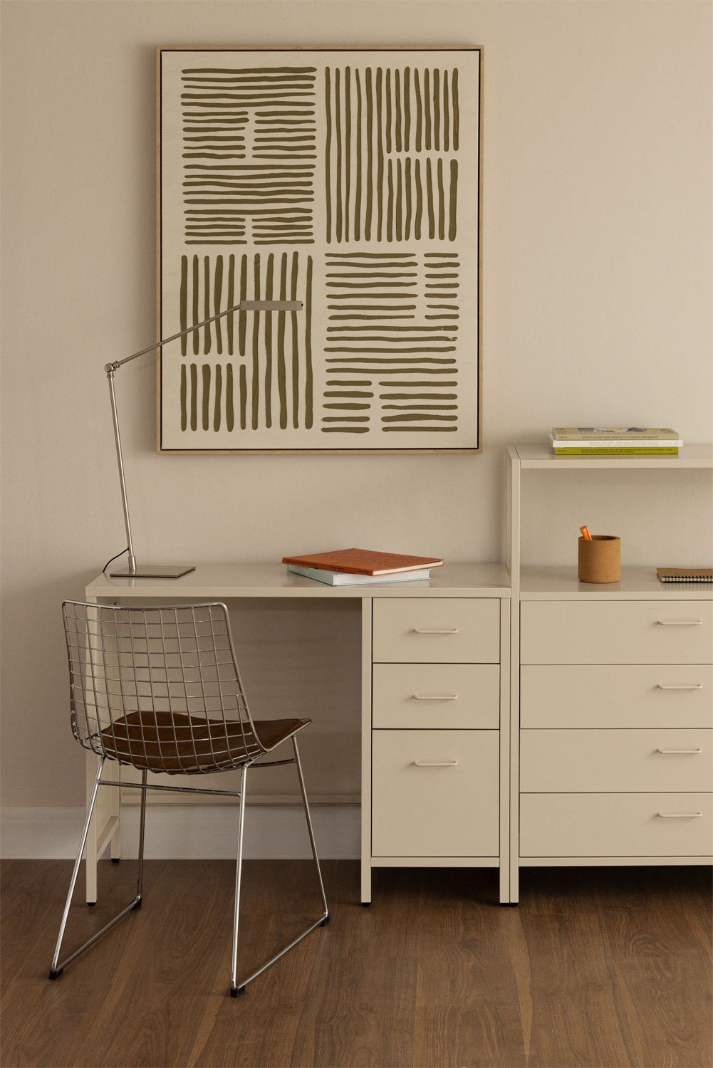 Bureau en acier Janine, image de la galerie 1