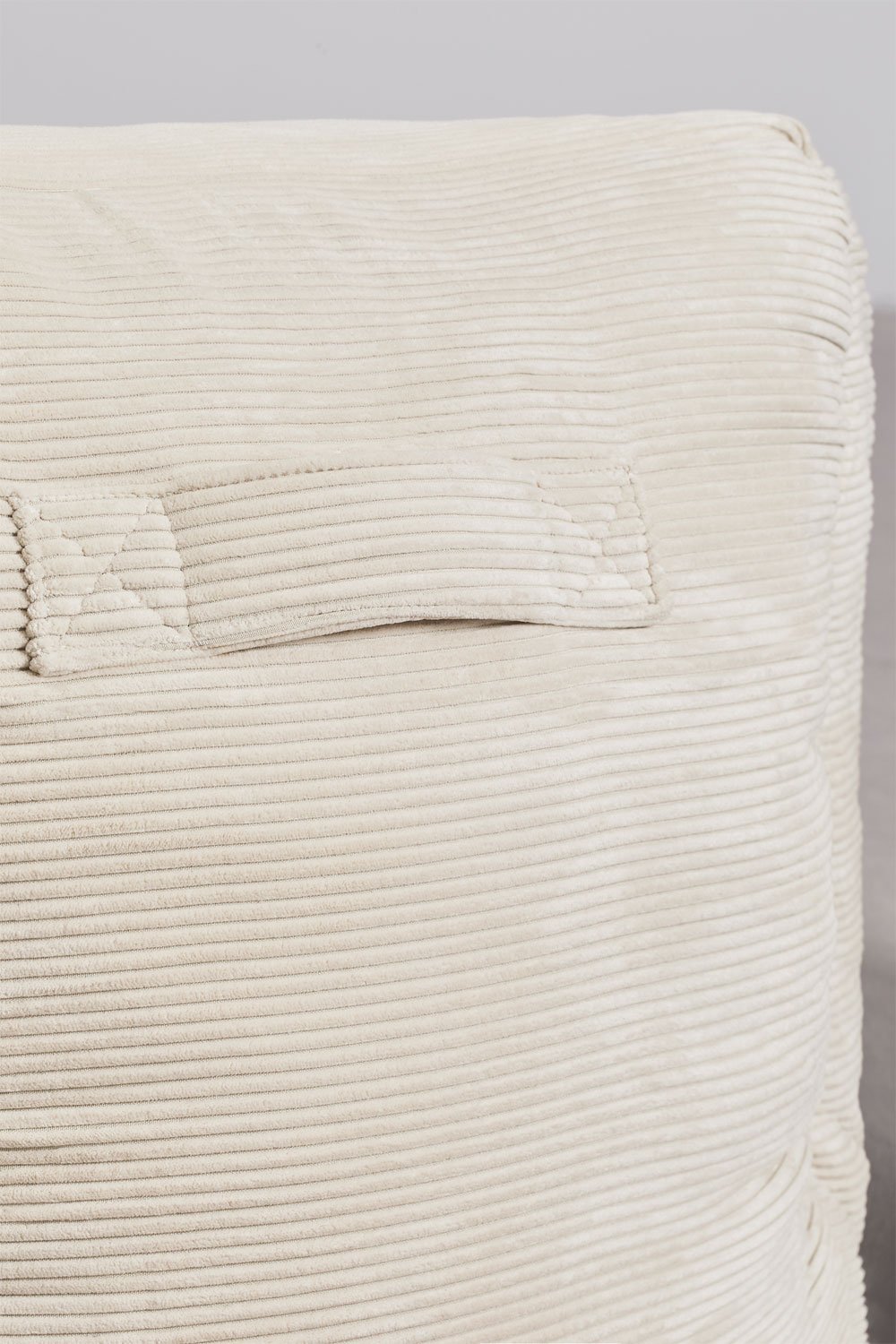 Fauteuil pouf rembourré Thiago, image de la galerie 8