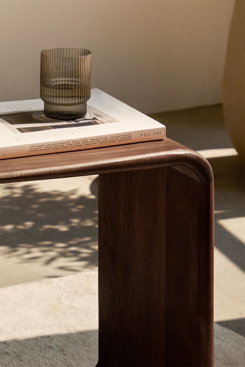 Table d'appoint en bois Tinsley 35x40 cm, image de la galerie 2