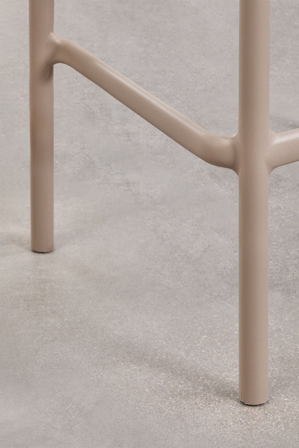 Lot de 2 tabourets de jardin empilables Wendell en polypropylène, image de la galerie 8