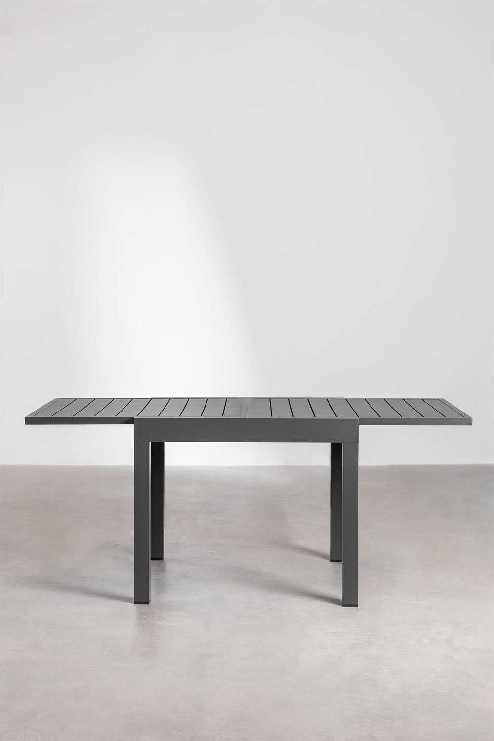 Table de jardin extensible en aluminium Starmi 90-180x90 cm, image de la galerie 4