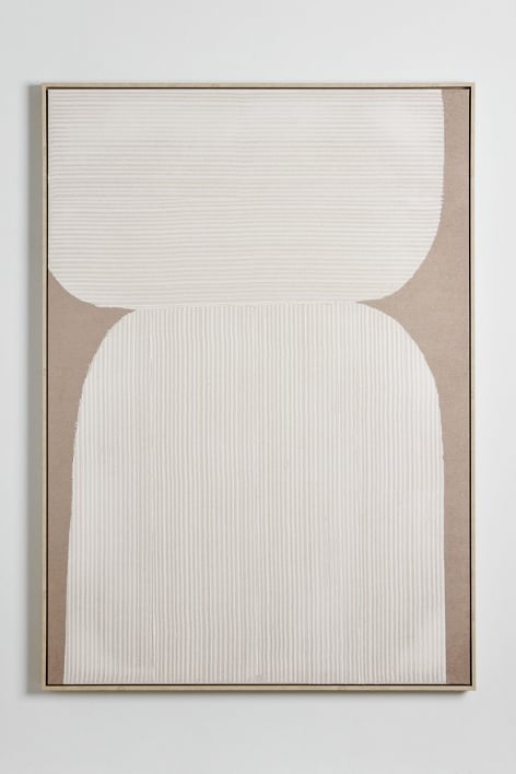 Tableau décoratif 100x140 cm peint à la main sur toile Arvilo