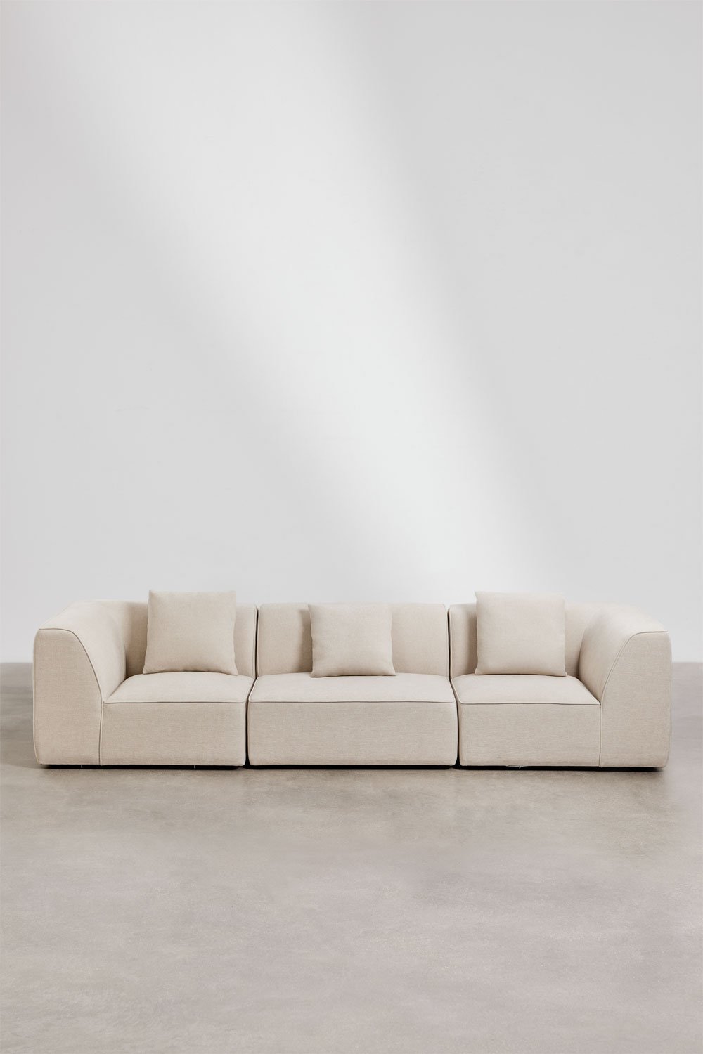 Canapé modulable rembourré 3 pièces Cardea, image de la galerie 4