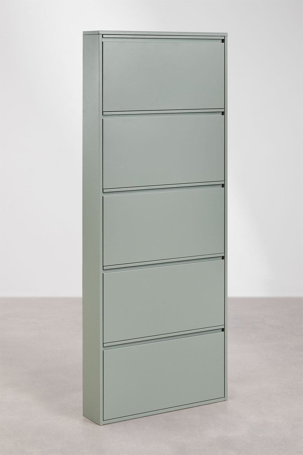 Étagère à chaussures en acier Logan, image de la galerie 1