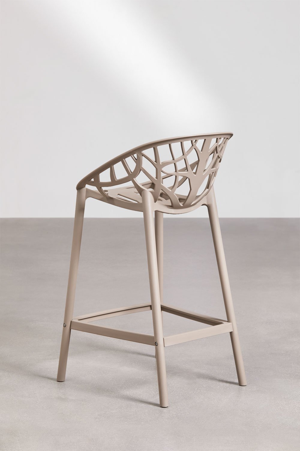 Lot de 4 tabourets hauts Ores en polypropylène, image de la galerie 5