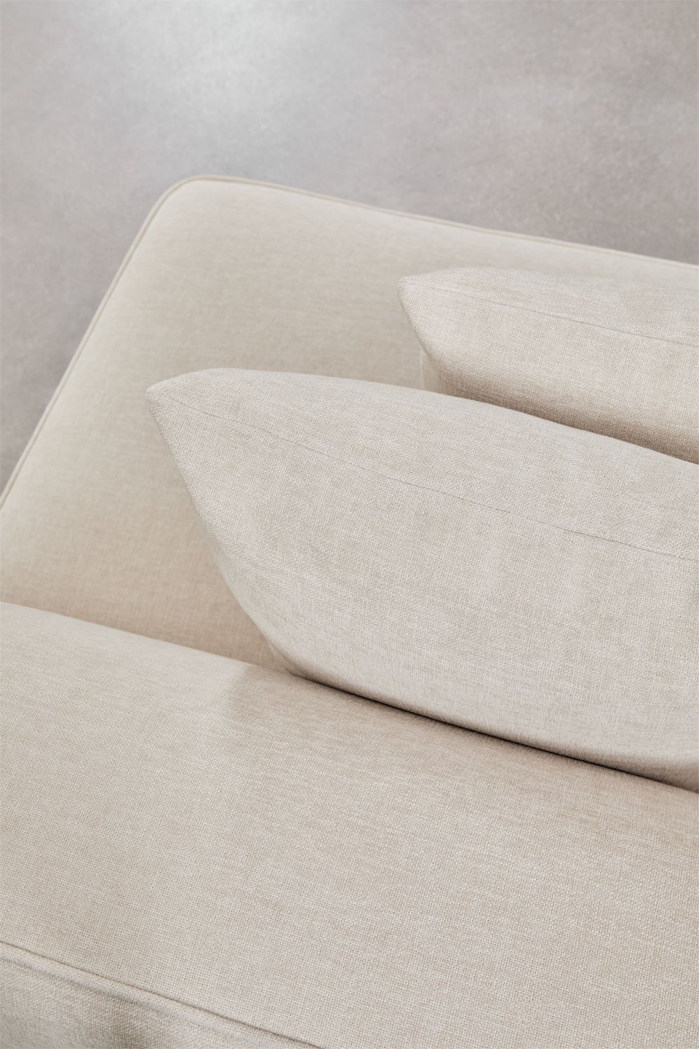 Canapé d'angle modulaire Cardea 4 pièces avec méridienne double rembourrée, image de la galerie 5