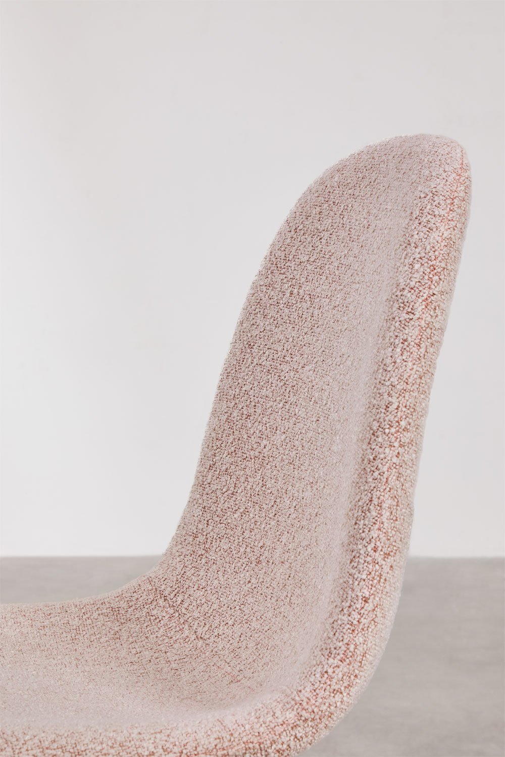 Lot de 2 chaises de salle à manger en tissu bouclé Glamm Deluxe, image de la galerie 4