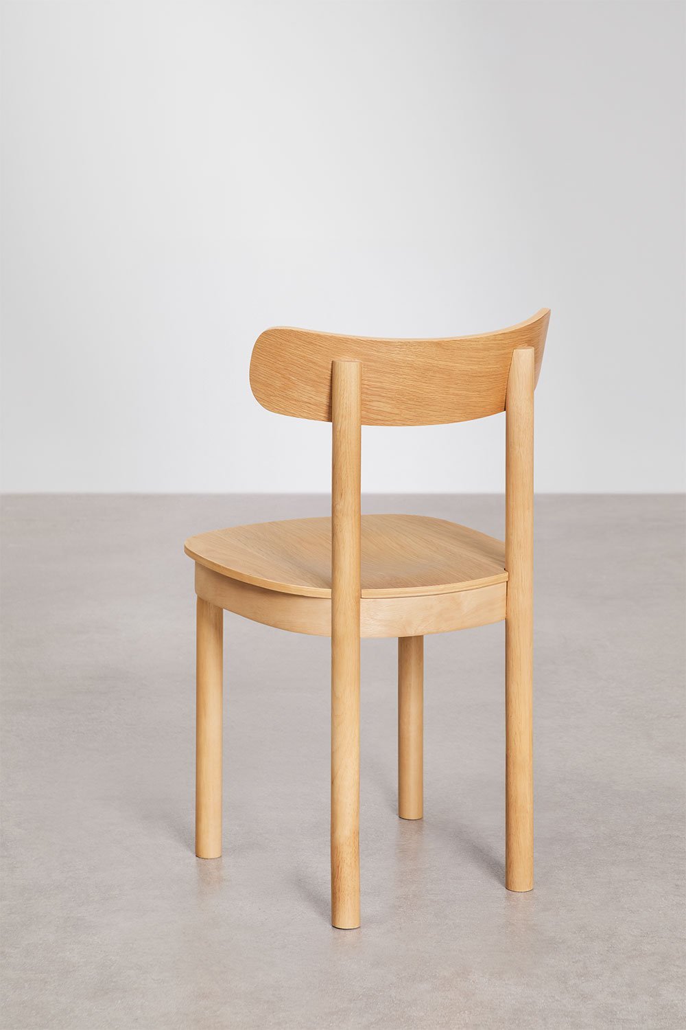 Lot de 4 chaises de salle à manger en bois Taleri, image de la galerie 5