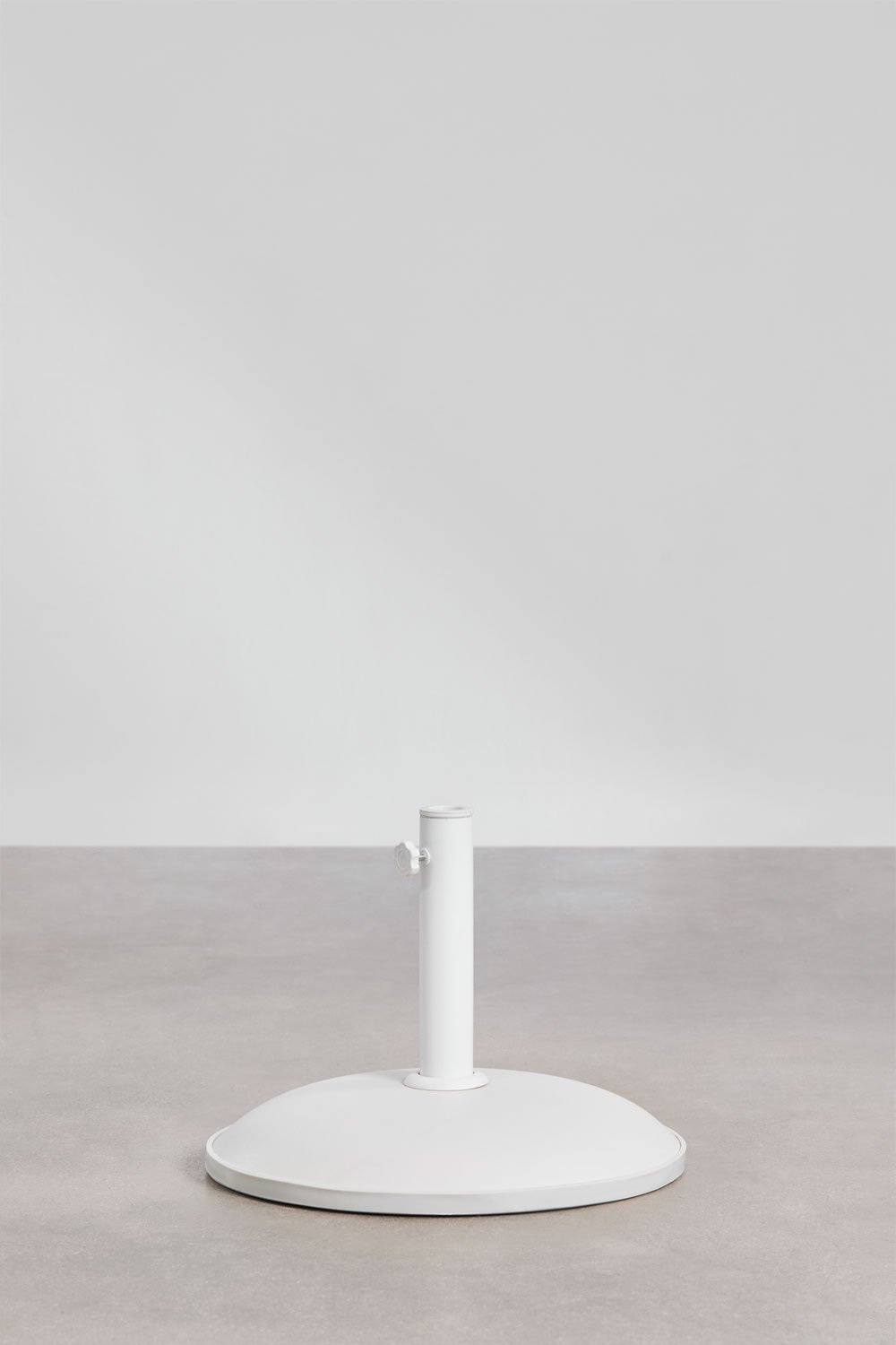 Pied de parasol rond Ø50 cm en béton Zante, image de la galerie 2