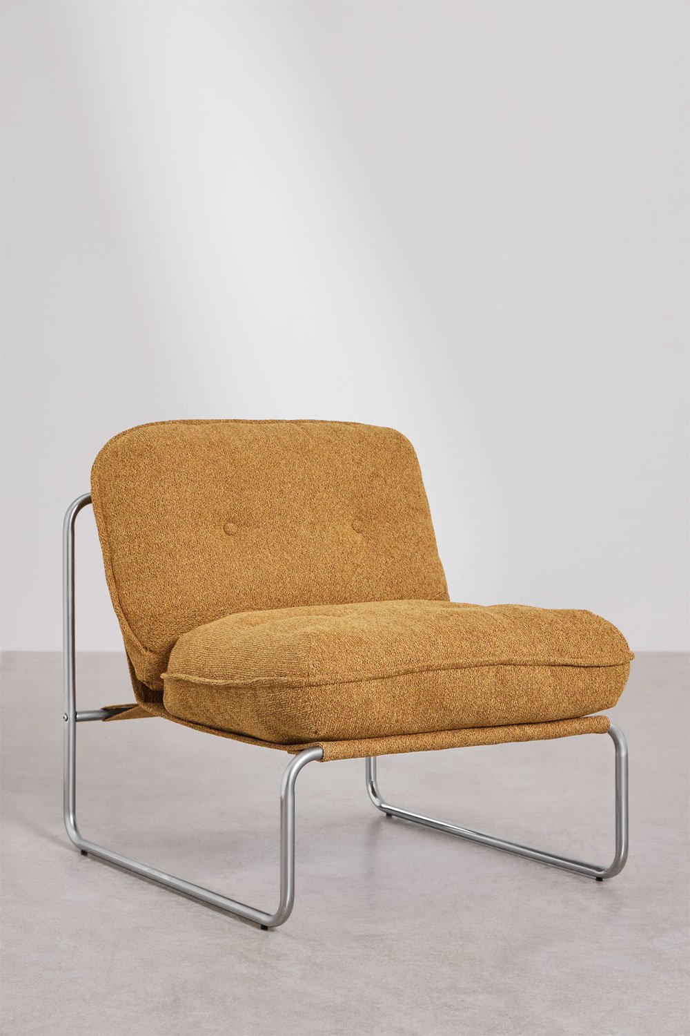 Fauteuil Matilda en tissu bouclé, image de la galerie 3