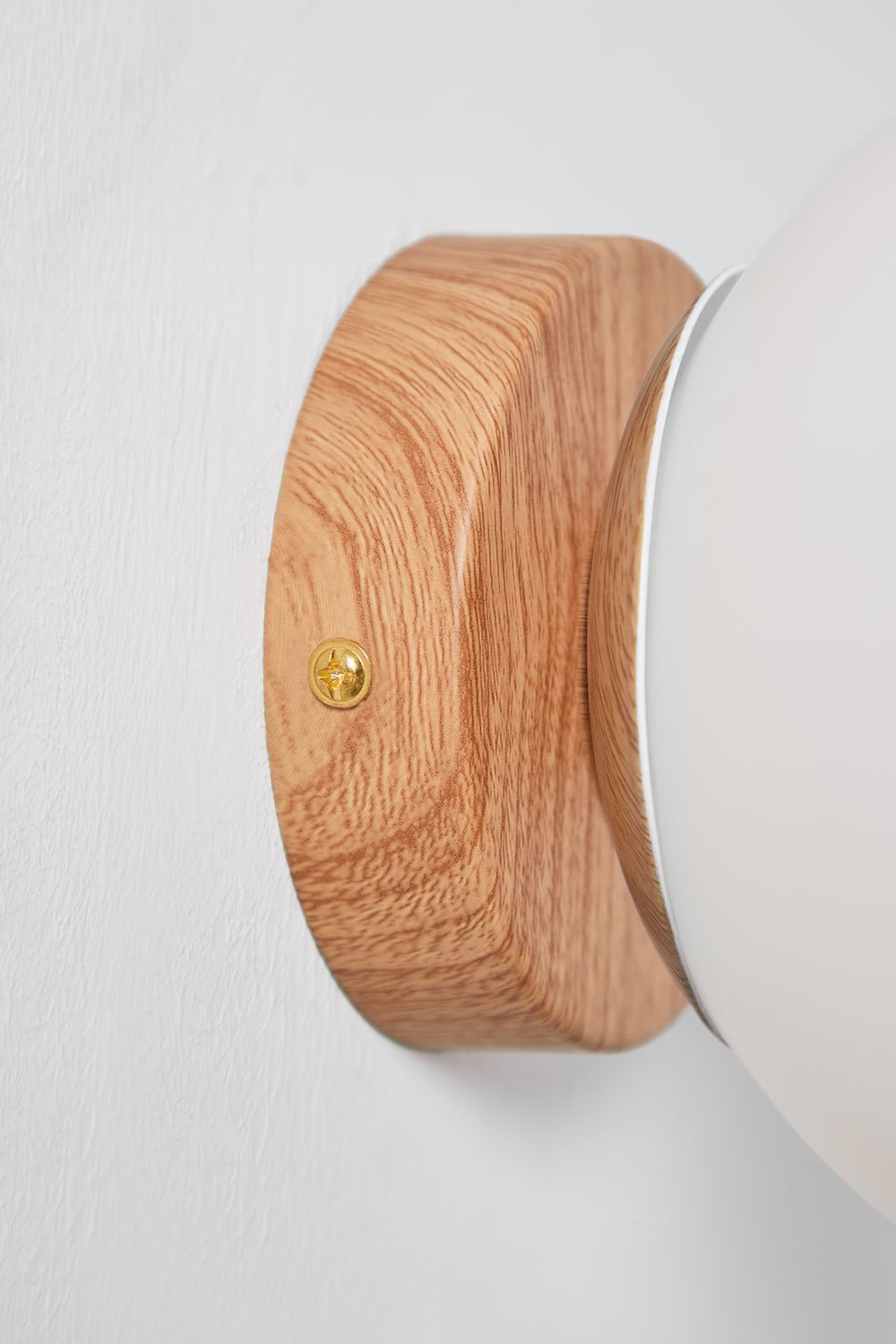 Applique murale pour salle de bain en acier inoxydable avec boule en cristal Uvol Traditional, image de la galerie 3