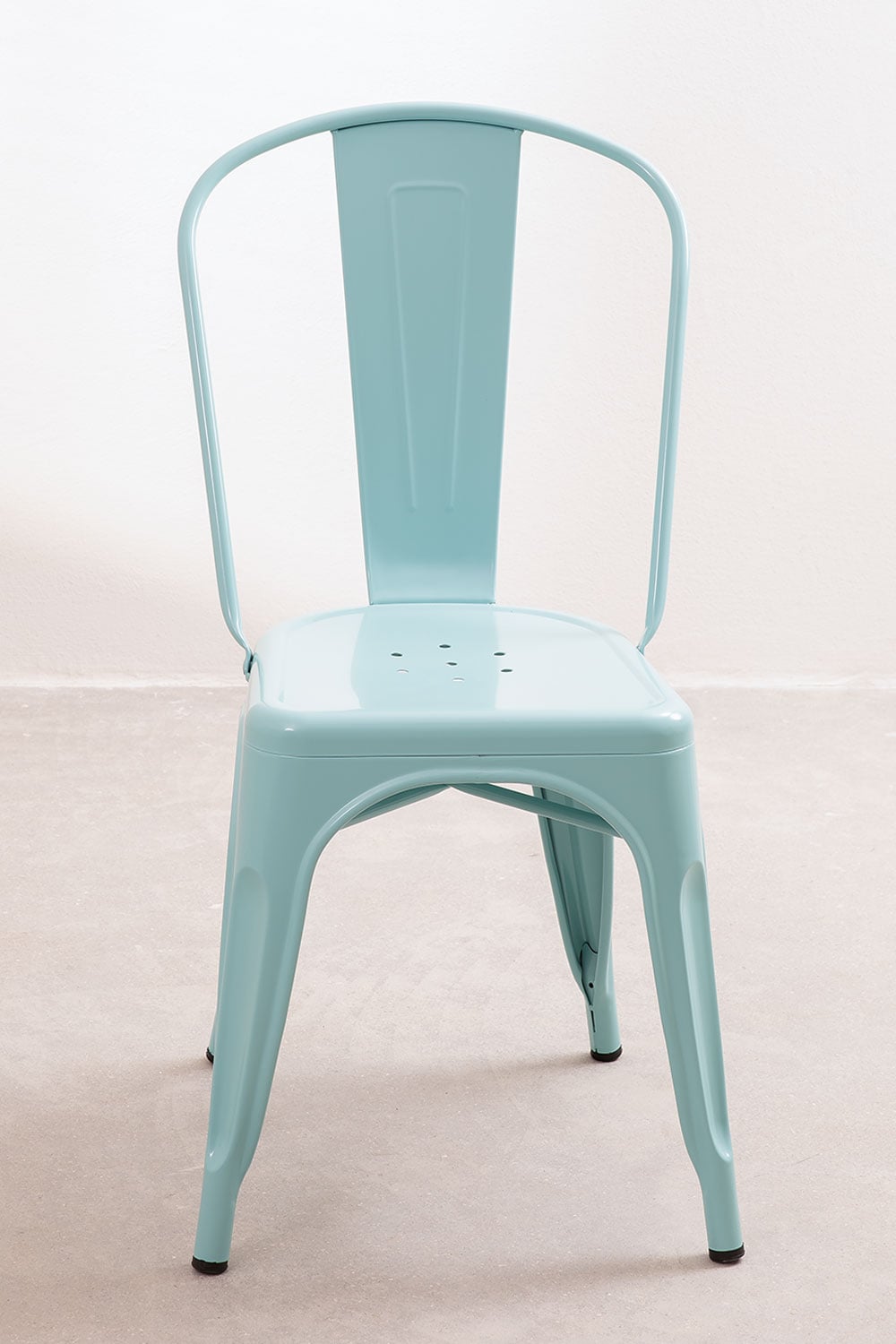 Lot de 4 chaises de salle à manger empilables Lix, image de la galerie 4