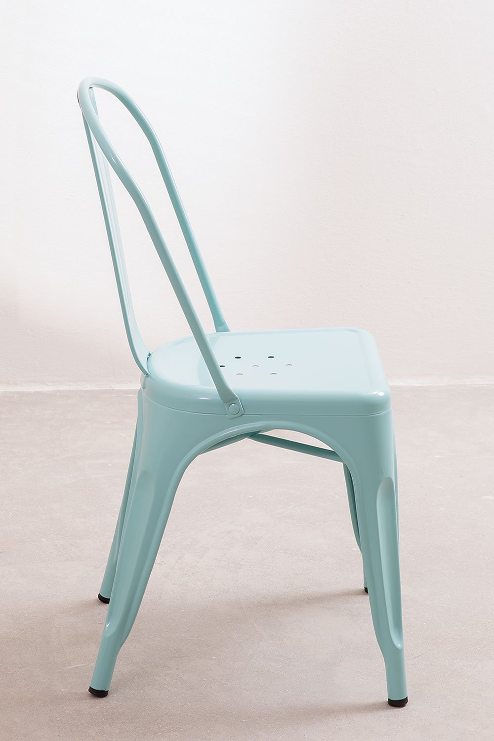 Lot de 4 chaises de salle à manger empilables Lix, image de la galerie 5