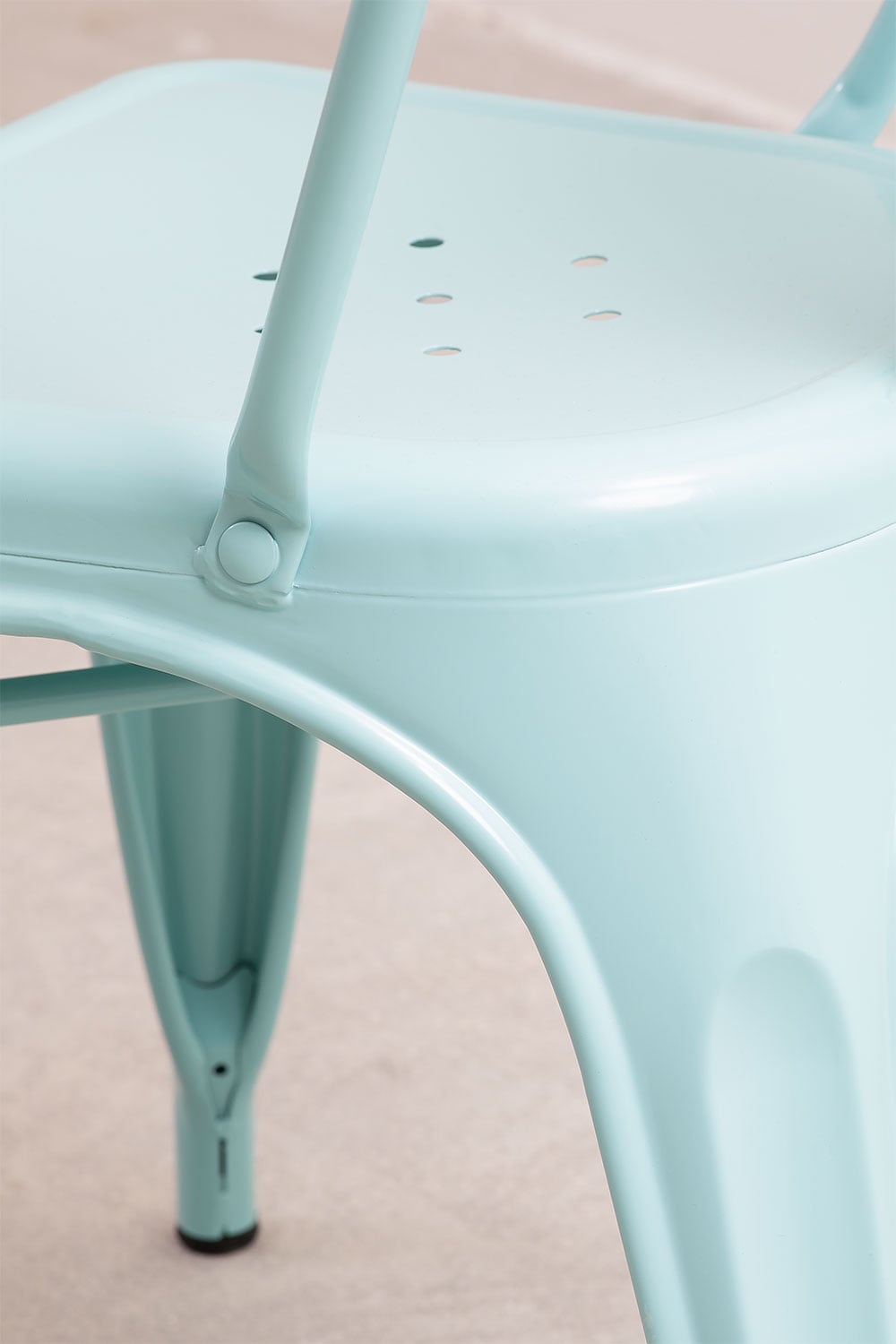 Lot de 4 chaises de salle à manger empilables Lix, image de la galerie 8