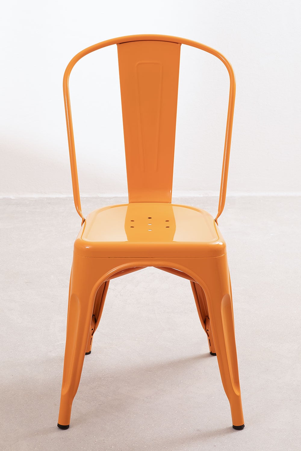 Lot de 4 chaises de salle à manger empilables Lix, image de la galerie 4