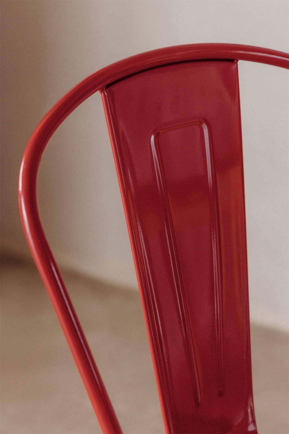 Lot de 4 chaises de salle à manger empilables Lix, image de la galerie 2