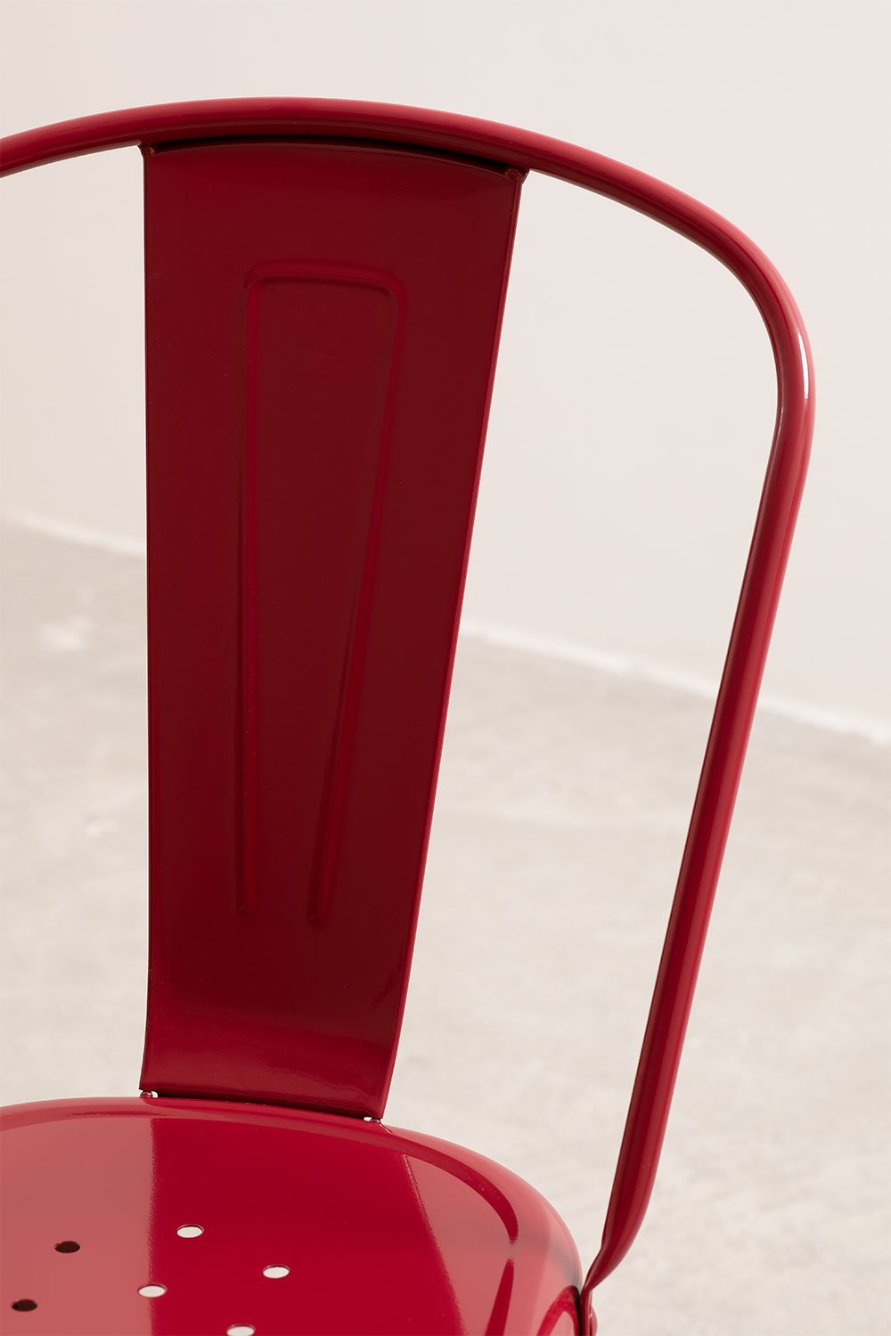 Lot de 4 chaises de salle à manger empilables Lix, image de la galerie 7