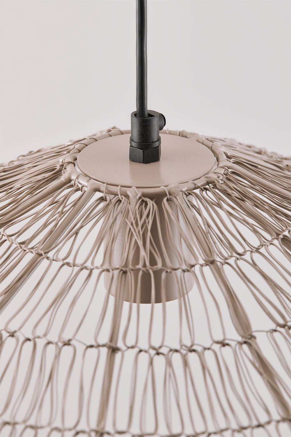 Lampe suspendue Ø65 cm en fer Benilde, image de la galerie 6