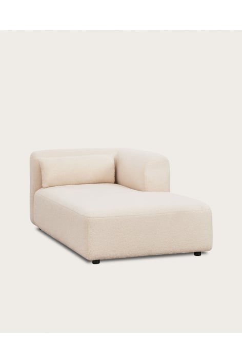 Méridienne droite pour canapé modulable Fogler