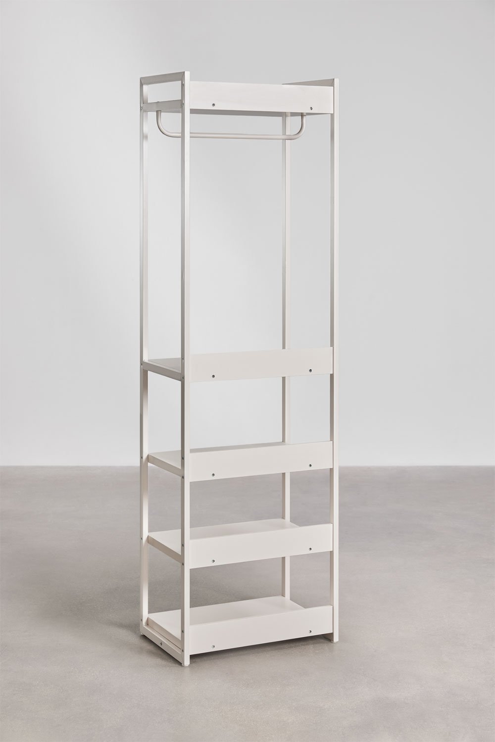 Armoire ouverte avec étagères en fer Velunis, image de la galerie 5