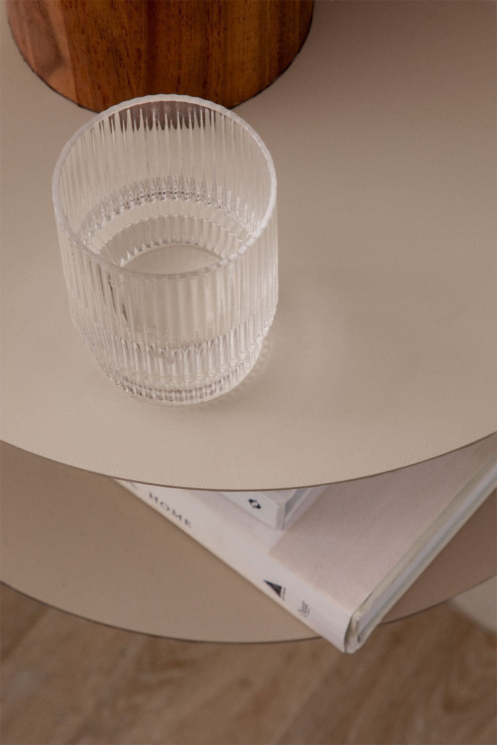 Pack de 2 tables de chevet flottantes en acier inoxydable Taifa, image de la galerie 2