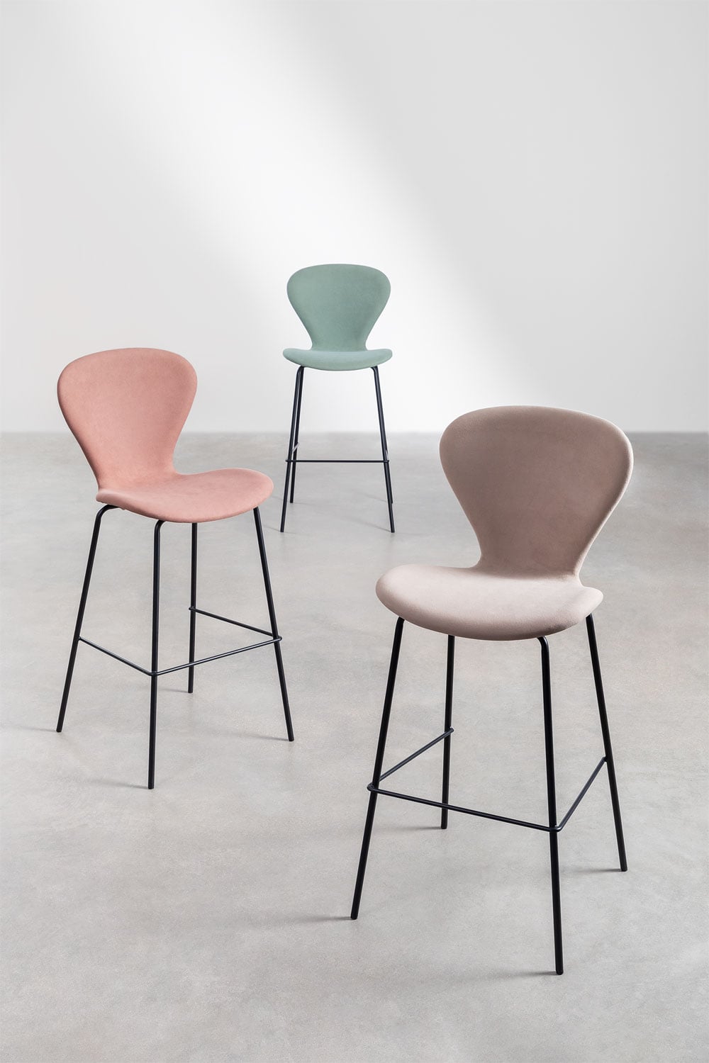 Lot de 4 tabourets hauts Uit, image de la galerie 7