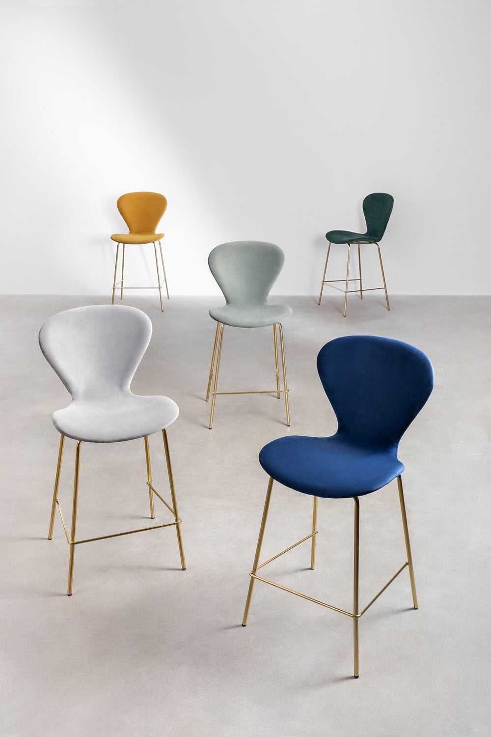 Lot de 4 tabourets hauts Uit, image de la galerie 7