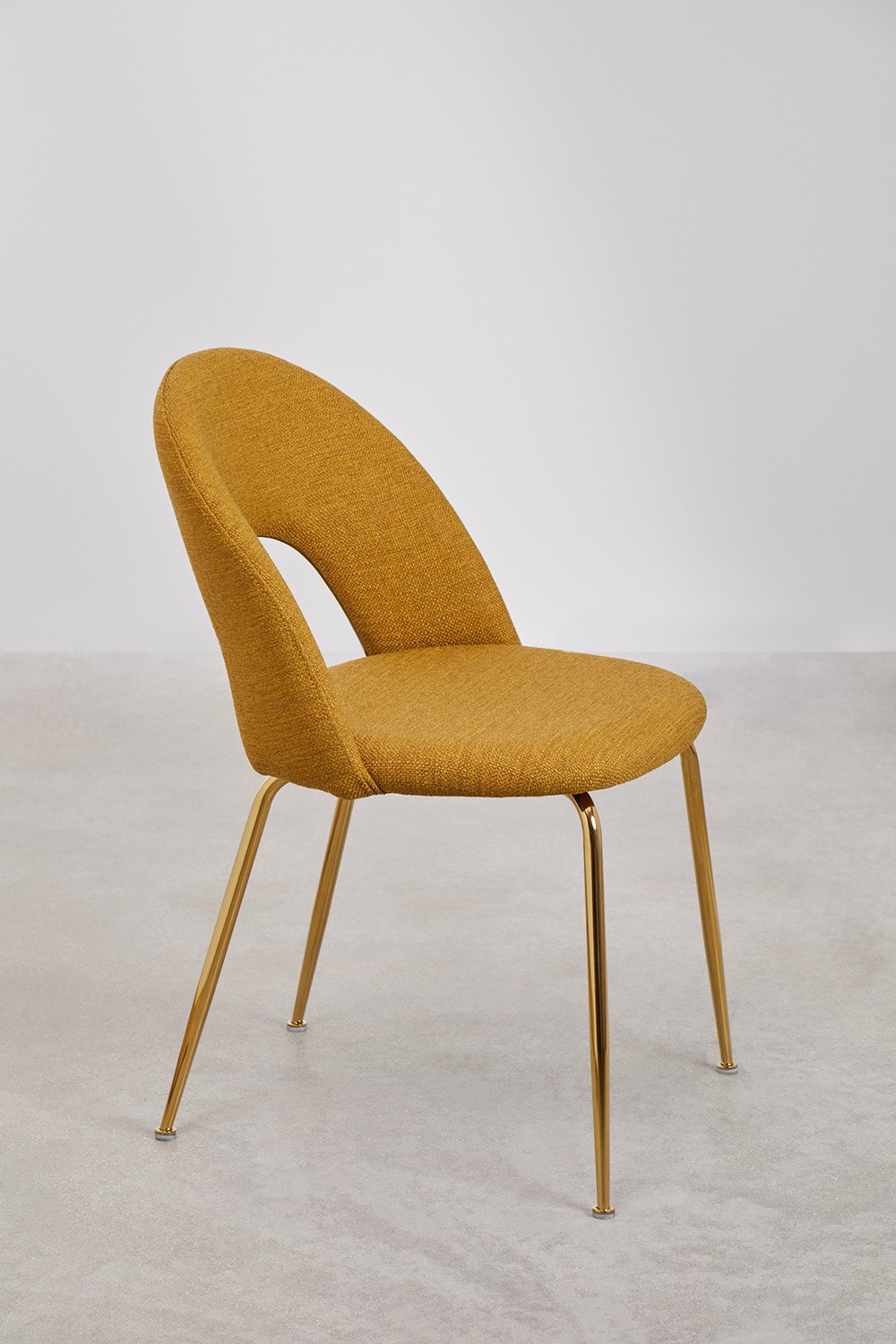 Chaise de salle à manger rembourrée Glorys, image de la galerie 3