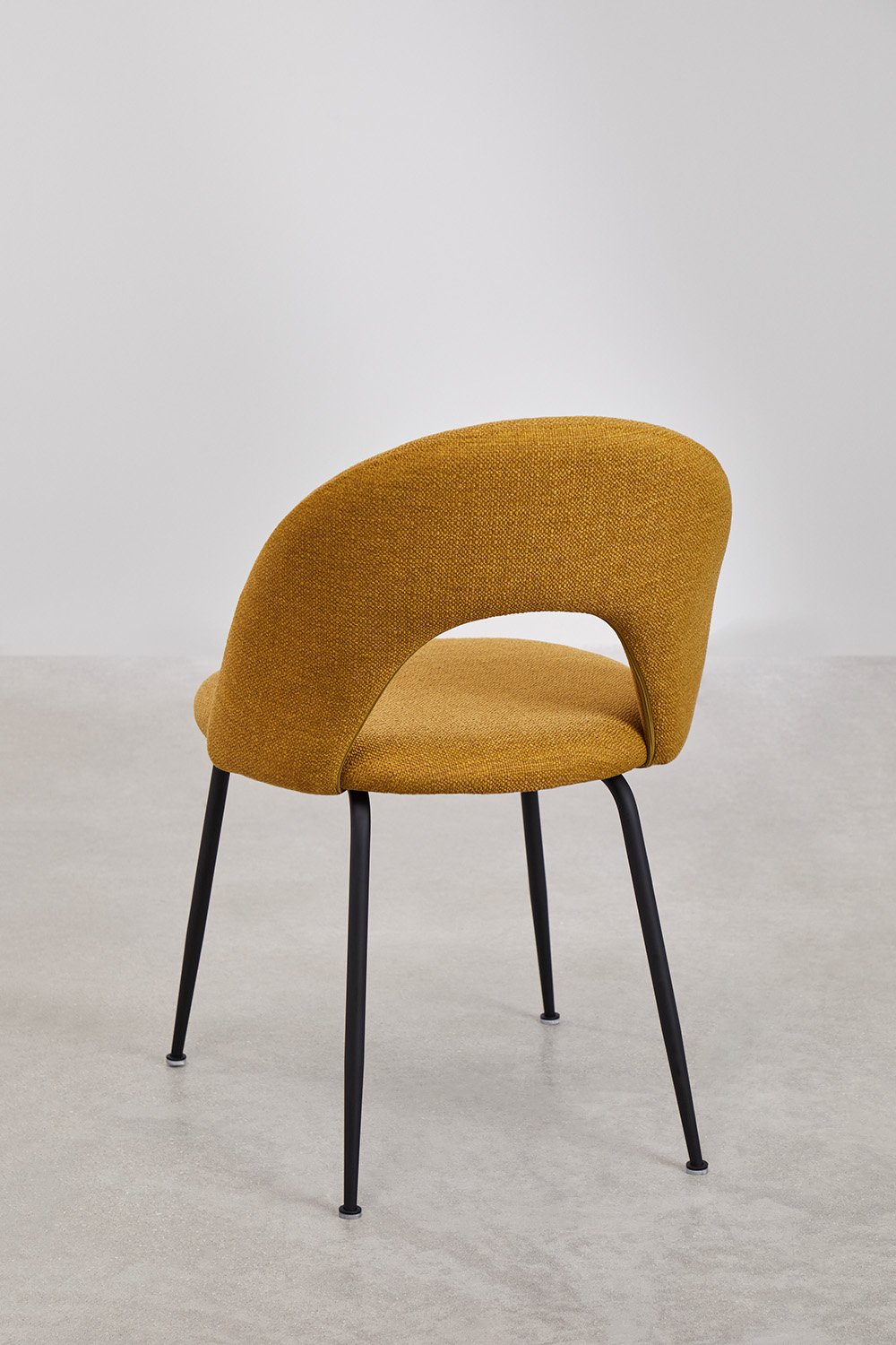 Pack de 2 chaises de salle à manger rembourrées Glorys, image de la galerie 3