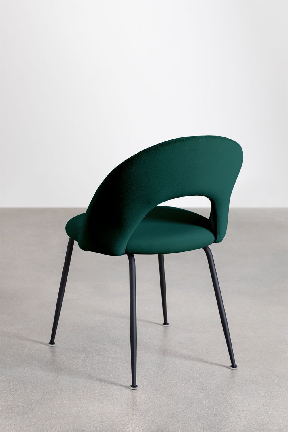 Pack de 4 chaises de salle à manger rembourrées Glorys, image de la galerie 3