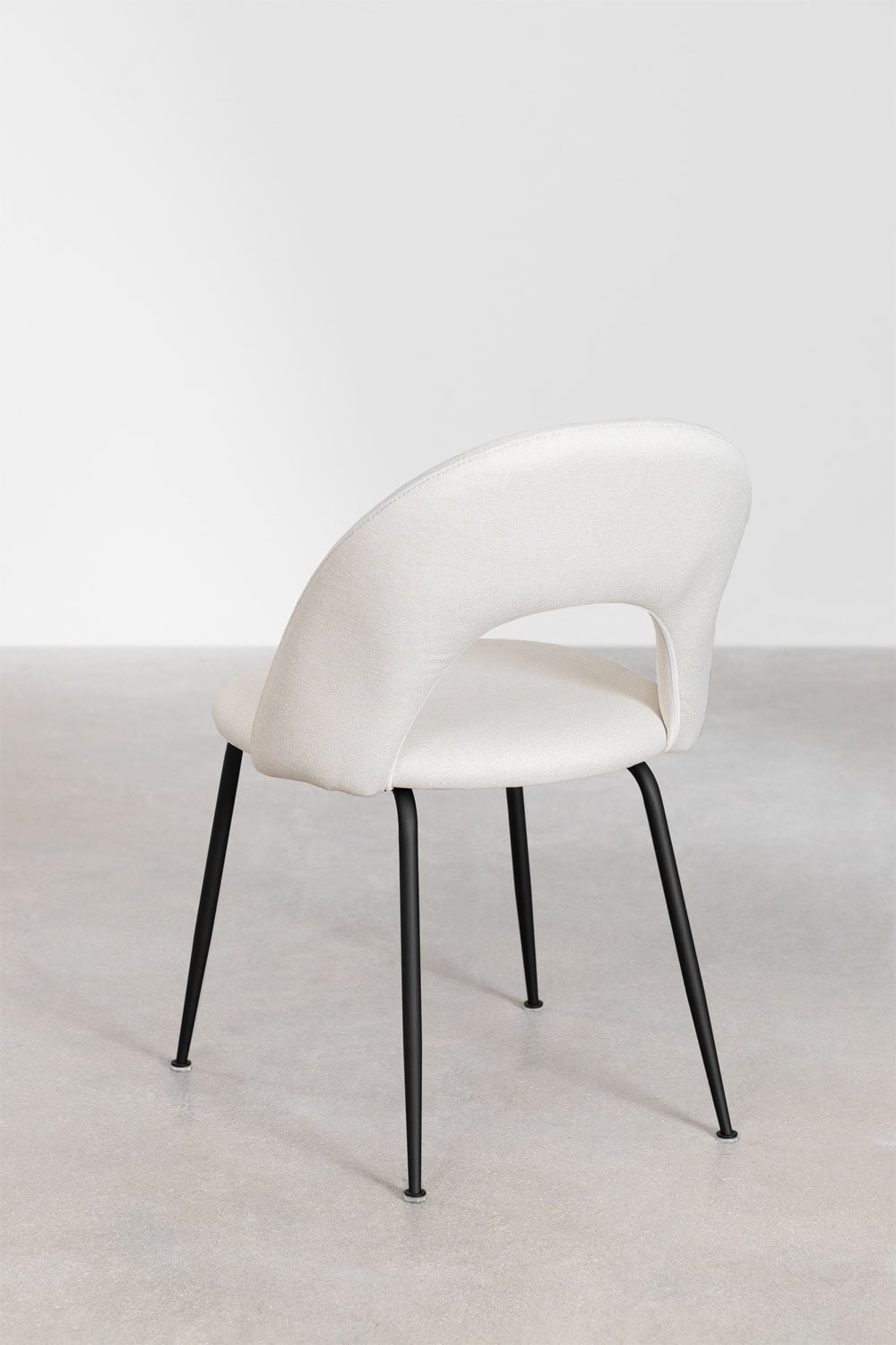 Pack de 4 chaises de salle à manger rembourrées Glorys, image de la galerie 3