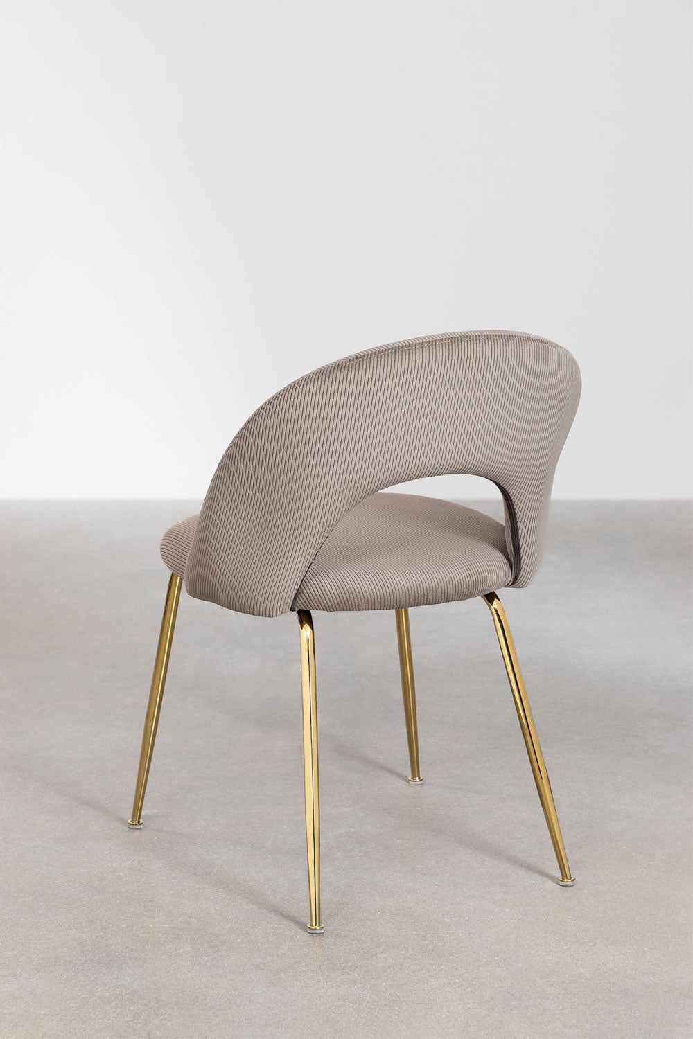 Pack de 4 chaises de salle à manger rembourrées Glorys, image de la galerie 3