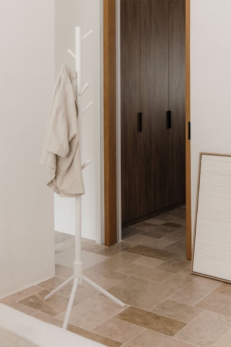 Porte-manteau sur Pied en Bois Russ