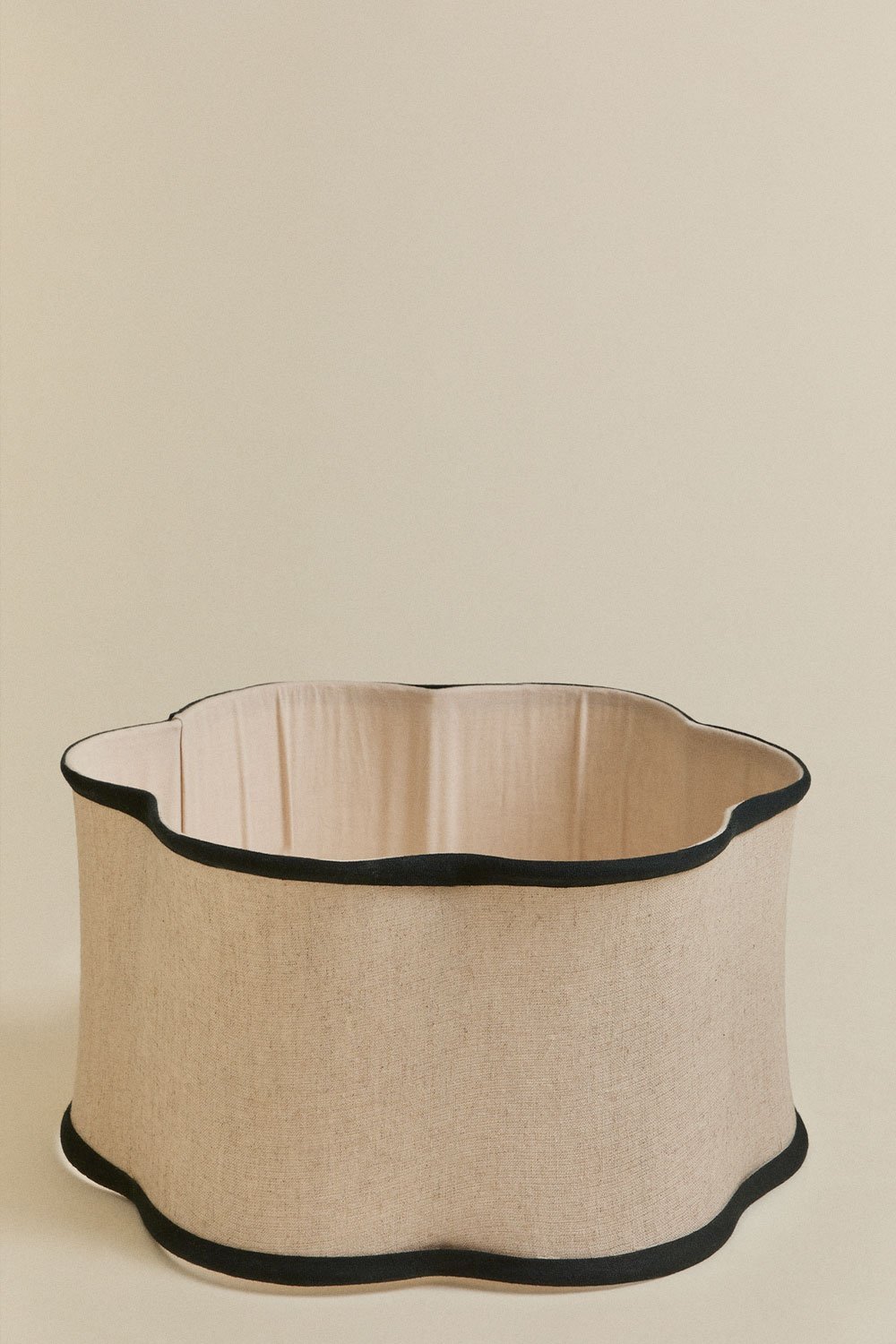 Écran pour lampe Ø45 cm en coton Philipa, image de la galerie 1