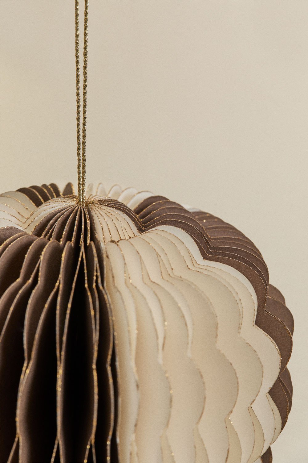 Lot de 3 décorations de Noël en papier Briluma, image de la galerie 5