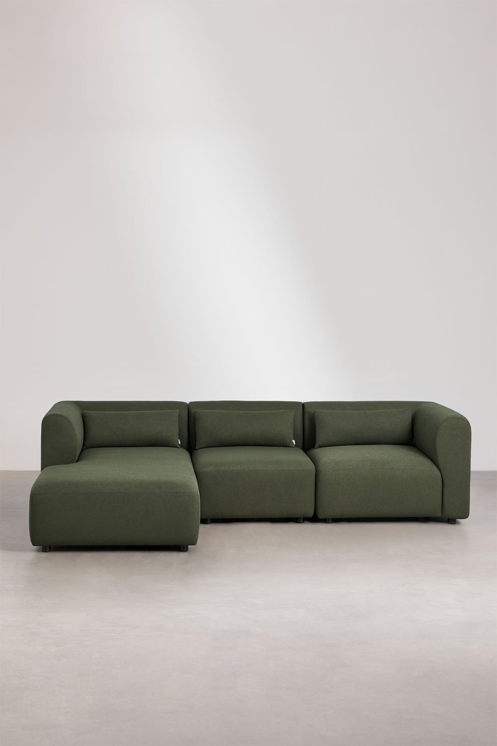 Canapé modulable Fogler 3 pièces avec méridienne gauche, image de la galerie 3