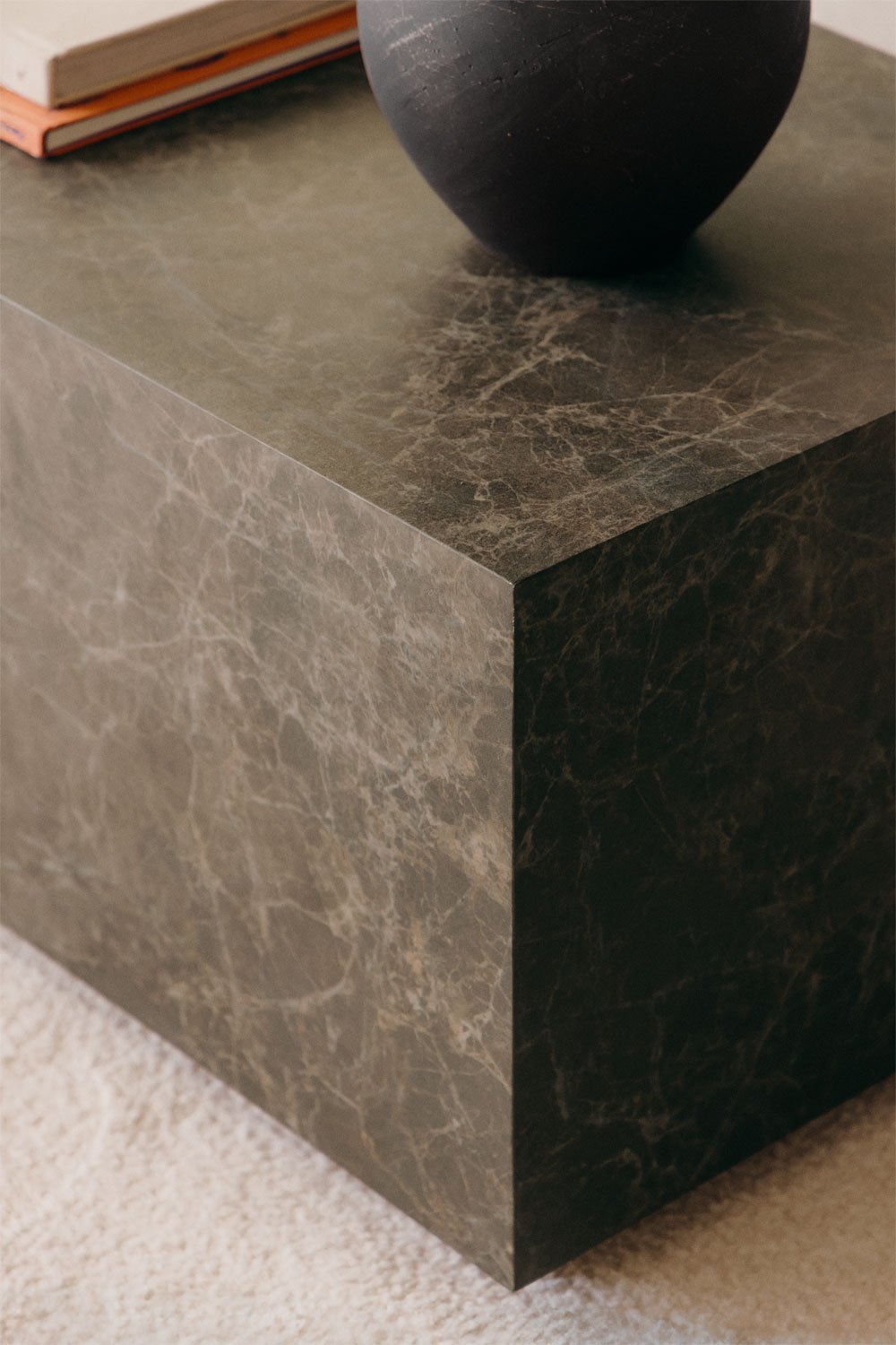 Table basse rectangulaire en MDF (90x50 cm) Aria , image de la galerie 2