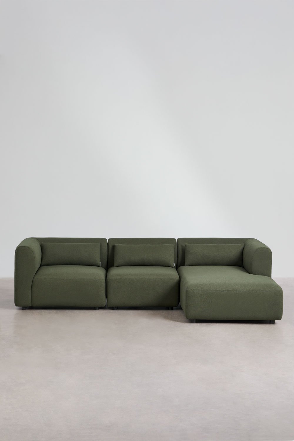 Canapé modulaire avec méridienne droite 3 pièces Fogler, image de la galerie 3