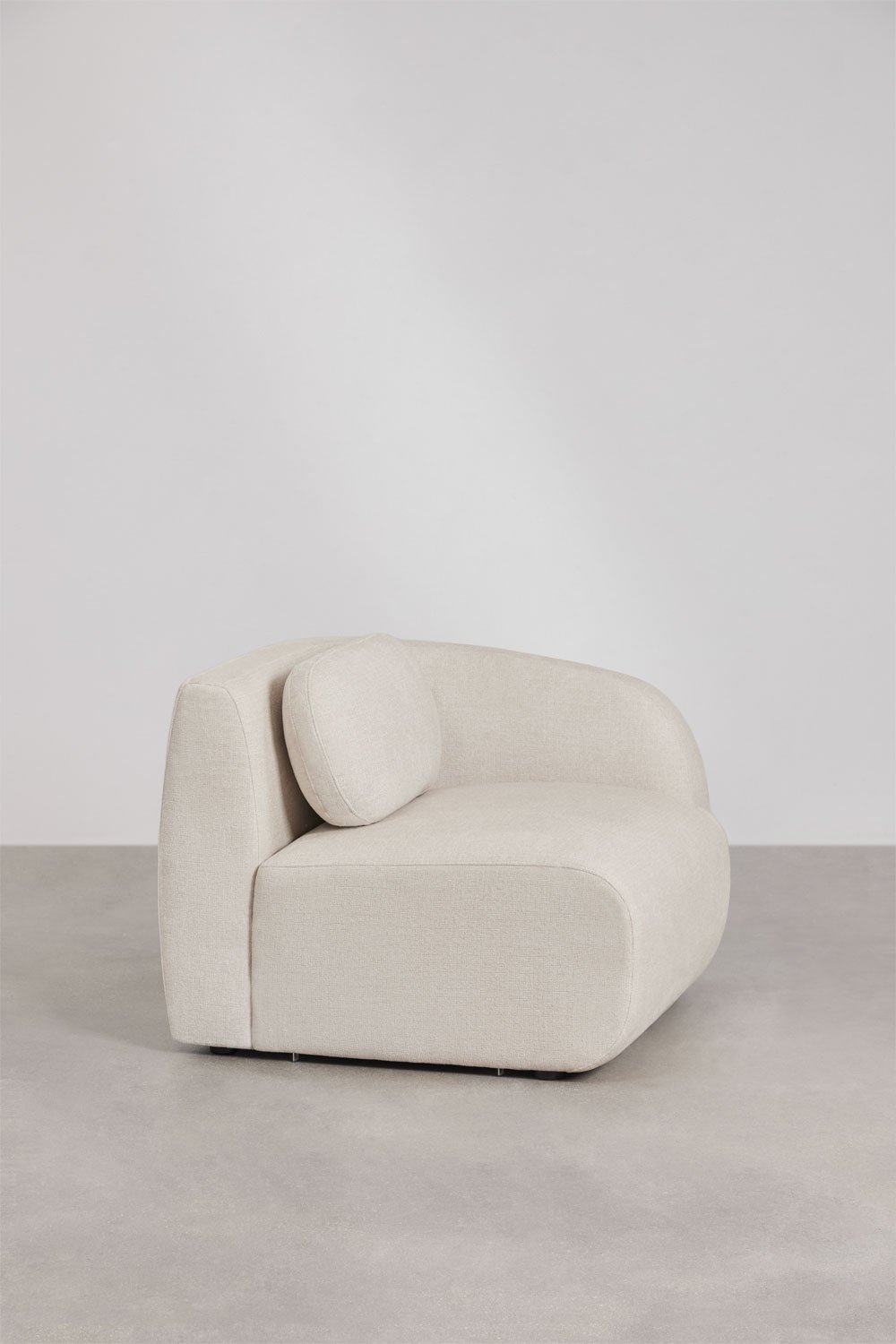 Module d'angle droit pour canapé modulaire en chenille Marrakech, image de la galerie 5